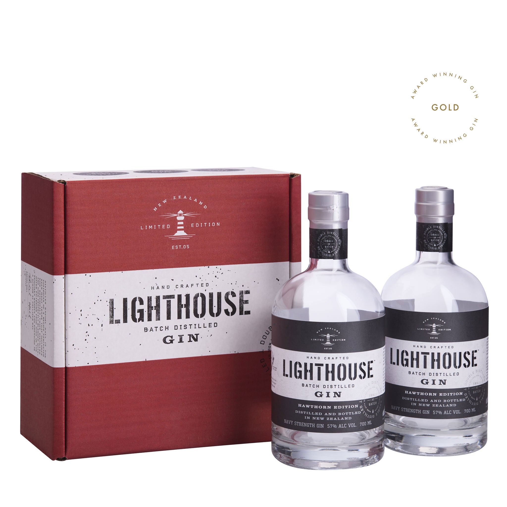 Lighthouse Gin <br>Hawthorn Edition 700ml Twin Pack