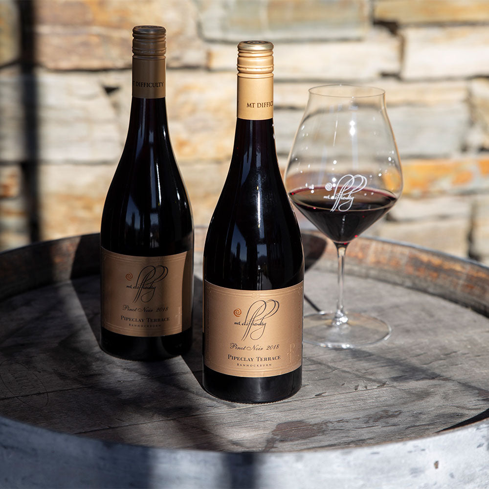 Mt Difficulty <br>Single Vineyard Pipeclay Terrace Bannockburn Pinot Noir 2018
