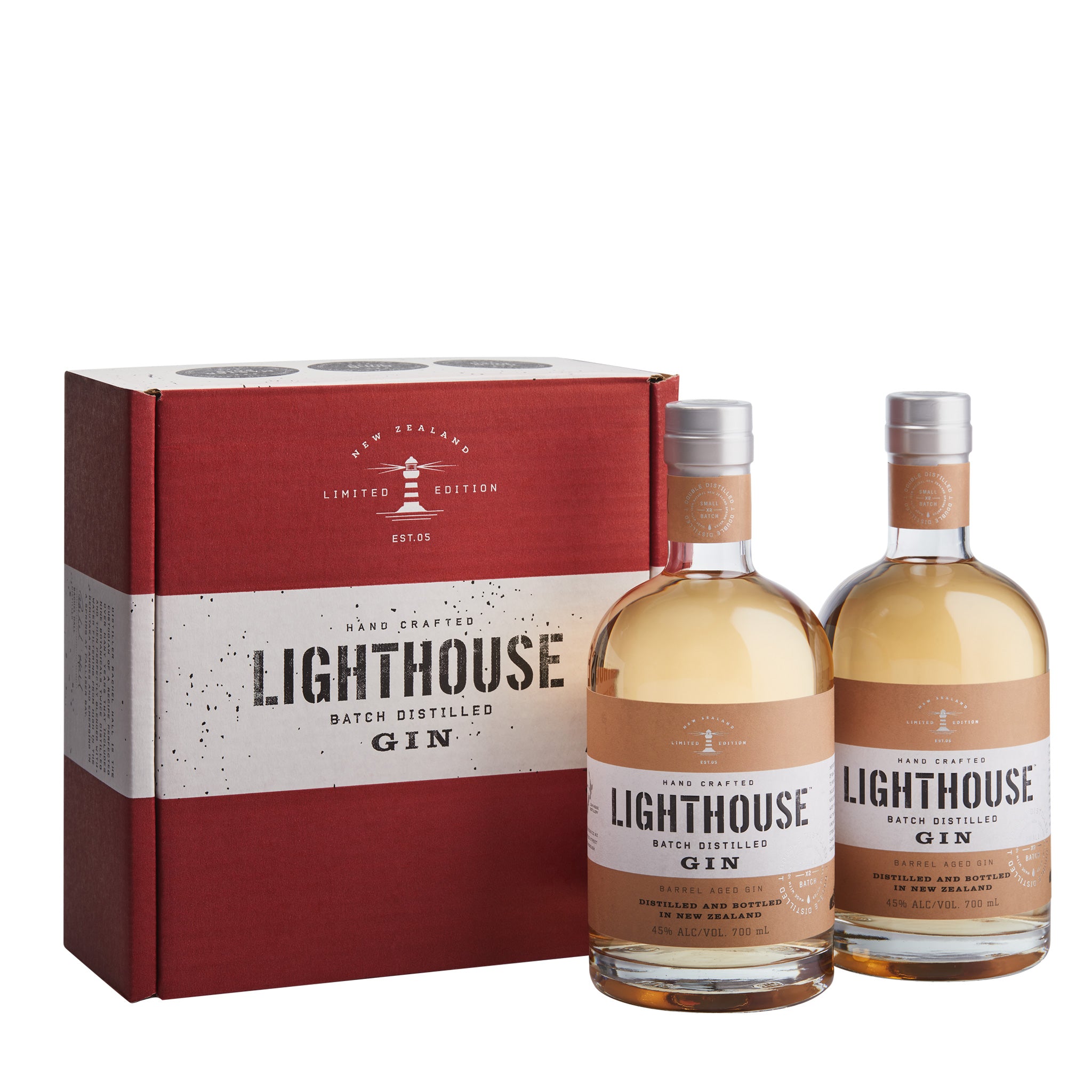 Lighthouse Gin <br>Barrel Aged 700ml Twin Pack